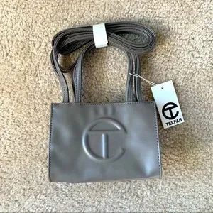 Telfar bag grey 2025